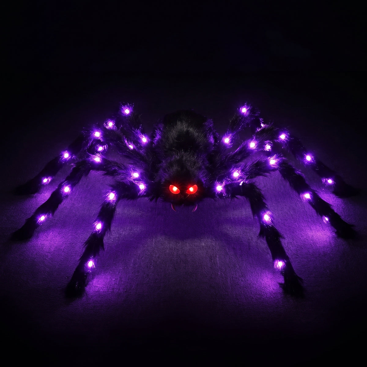 Giant Light-Up Halloween Spider