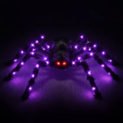 Giant Light-Up Halloween Spider