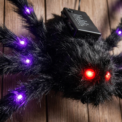 Giant Light-Up Halloween Spider